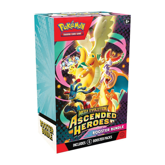 Pokemon TCG - Ascended Heroes Booster Bundle