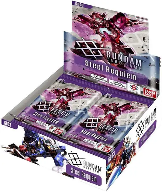 Gundam TCG -  Steel Requiem [GD-03] Booster Box (ENG)