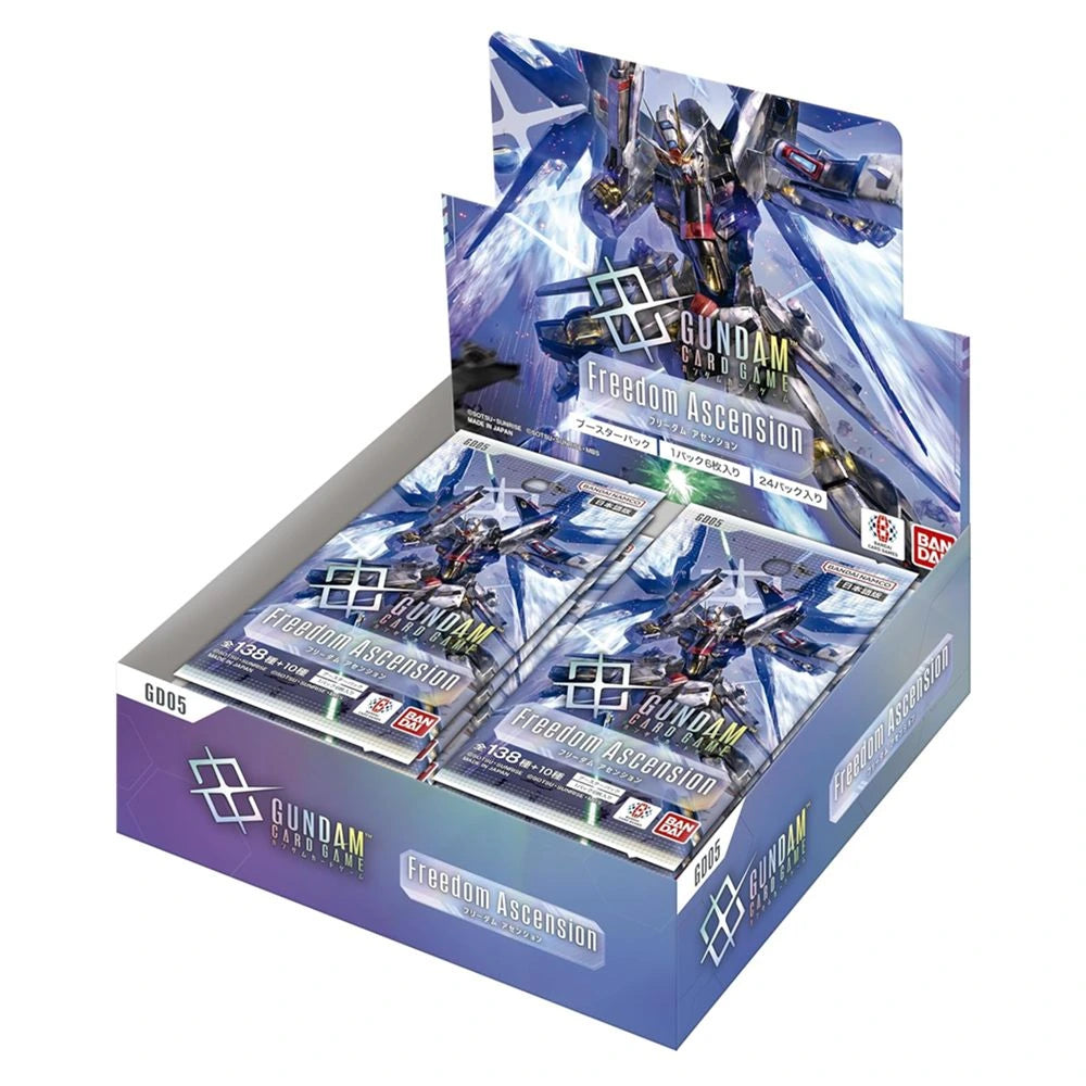 Gundam Card Game:  Freedom Ascension Booster Box [GD05] English