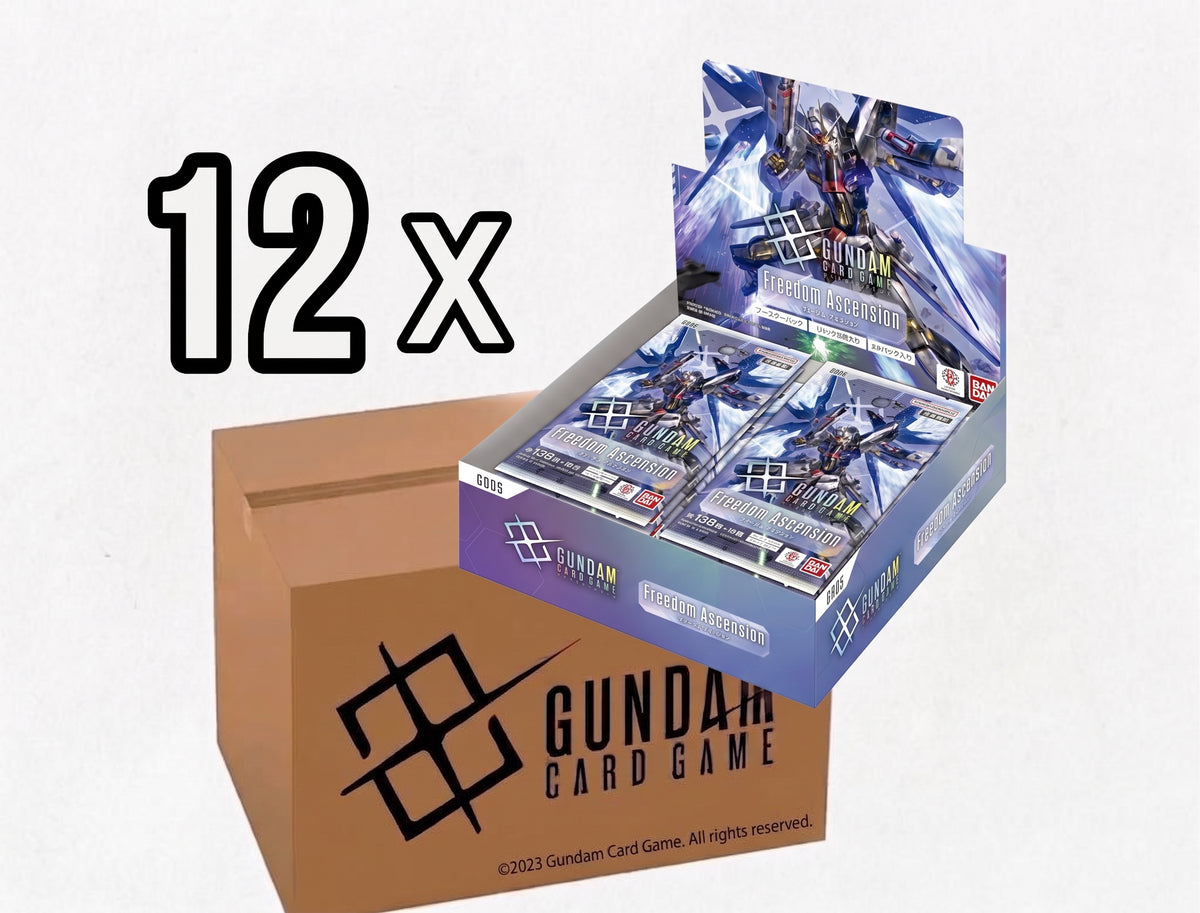Gundam Card Game:  Freedom Ascension Booster Box [GD05] English Case