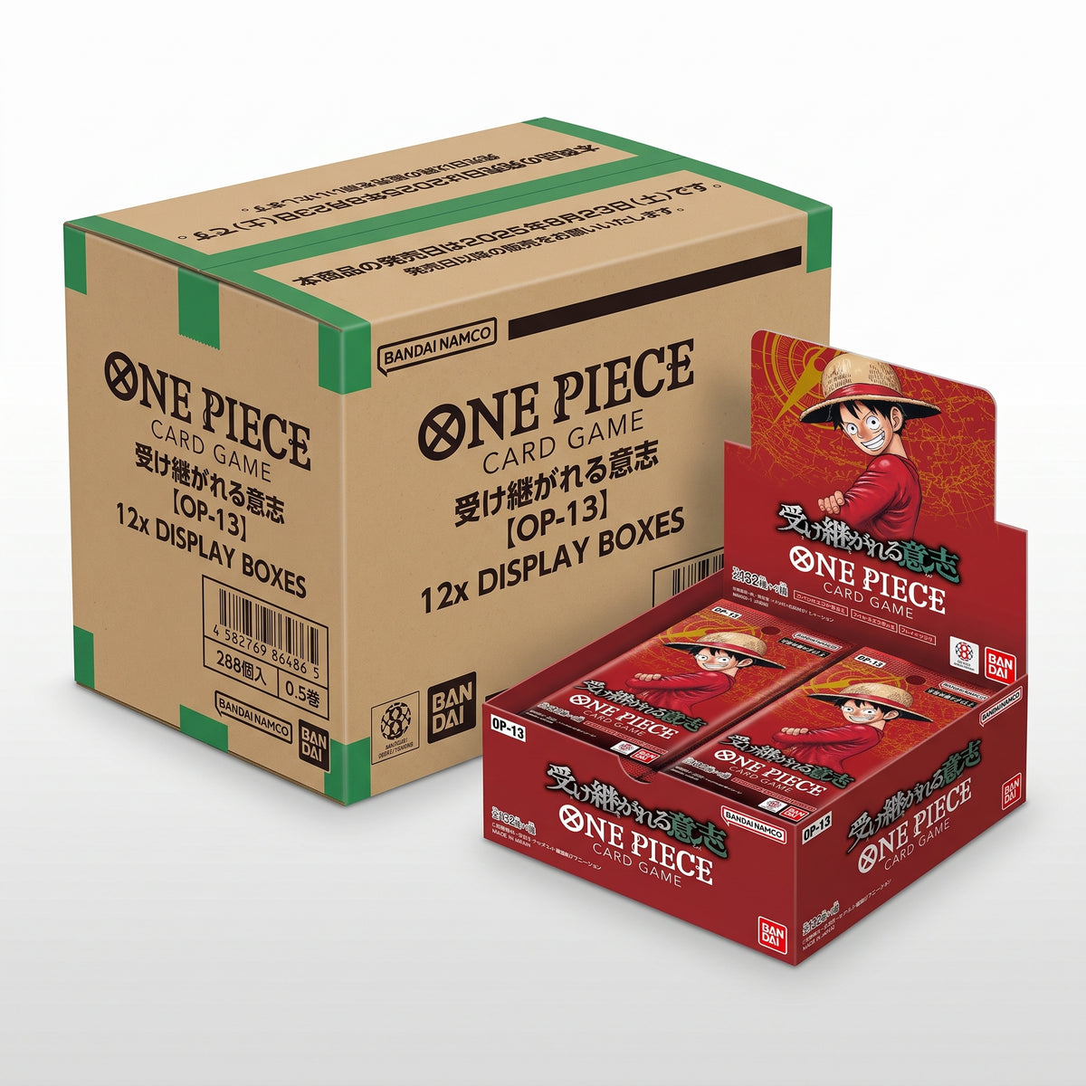 One Piece TCG - CARRYING ON HIS WILL (OP13) Booster Box (Japanese) Case
