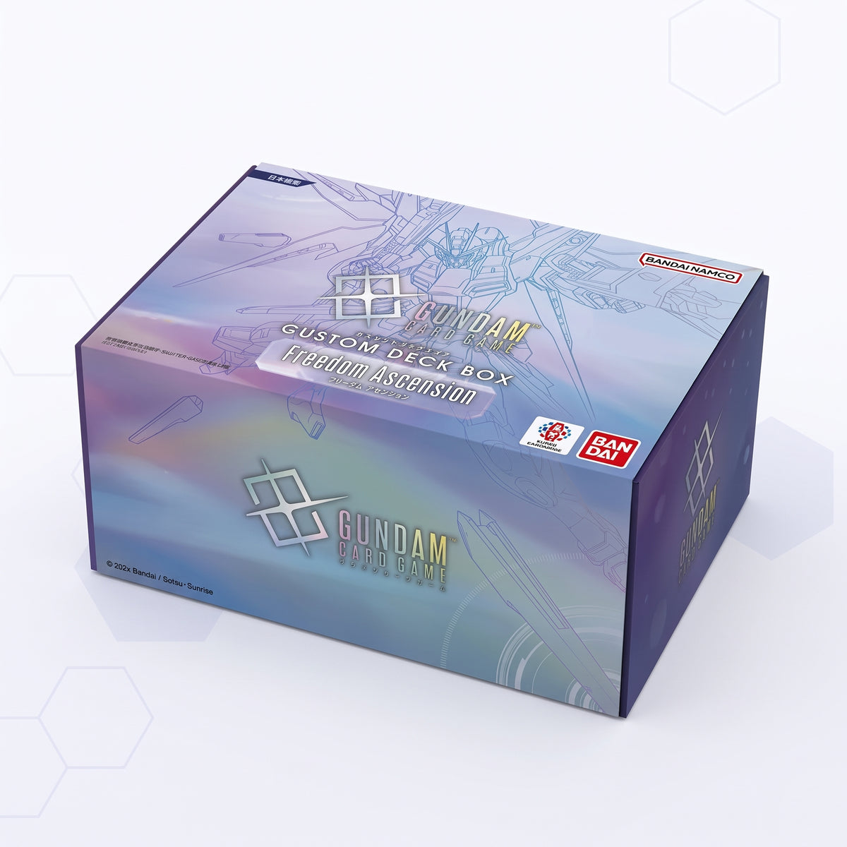 Gundam Card Game: Freedom Ascension Custom Deck Box (SC01) Japanese