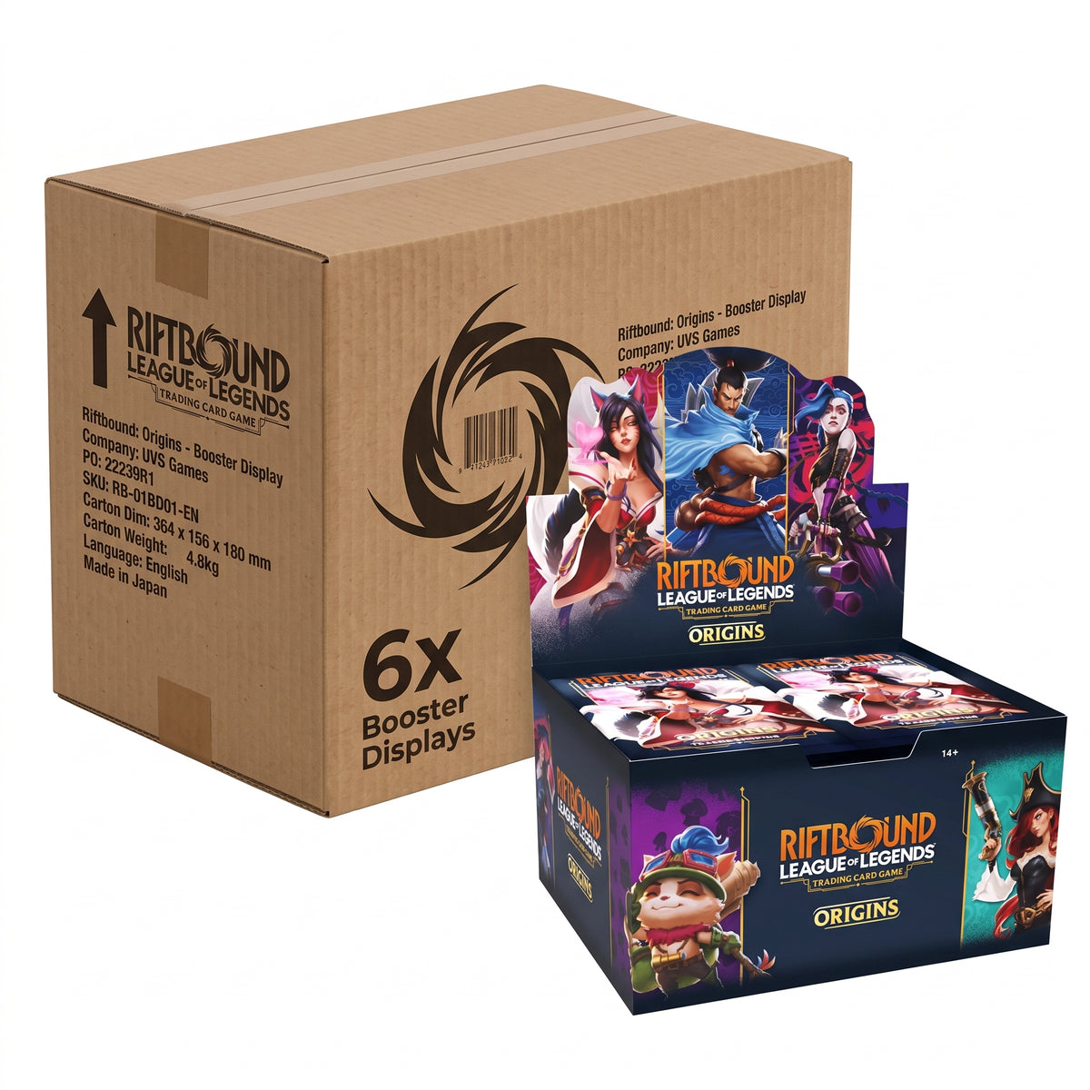 Riftbound Origins Booster Box Case