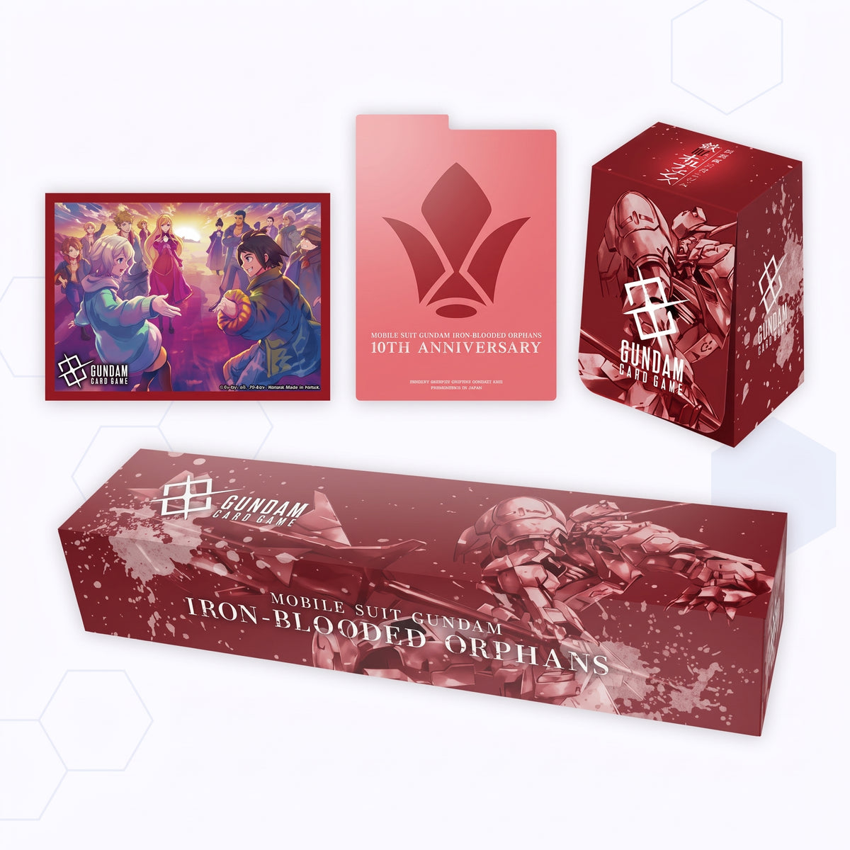 Gundam Card Game: Premium Accessory Set -Mobile Suit Gundam IRON-BLOODED ORPHANS- [PB02]