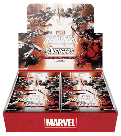 MARVEL HERO RUSH: The Avengers [BP01] Booster Box