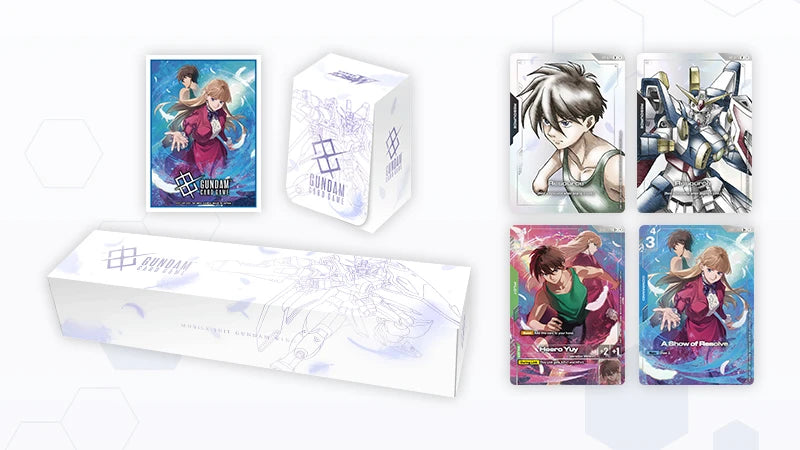 Gundam Card Game: Premium Accessory Set -Mobile Suit Gundam Wing- [PB01]