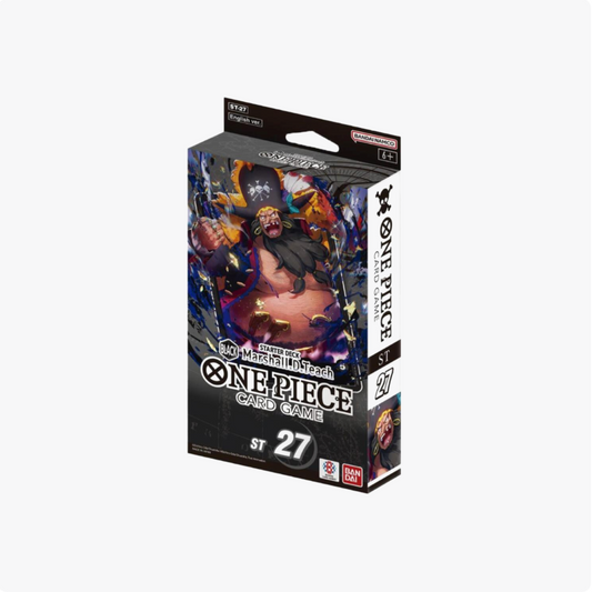 One Piece TCG ST-27 Black Marshall D. Teach (English)