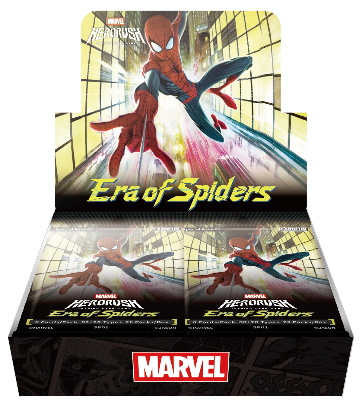 MARVEL HERO RUSH: Era of Spiders [SP01] Booster Box