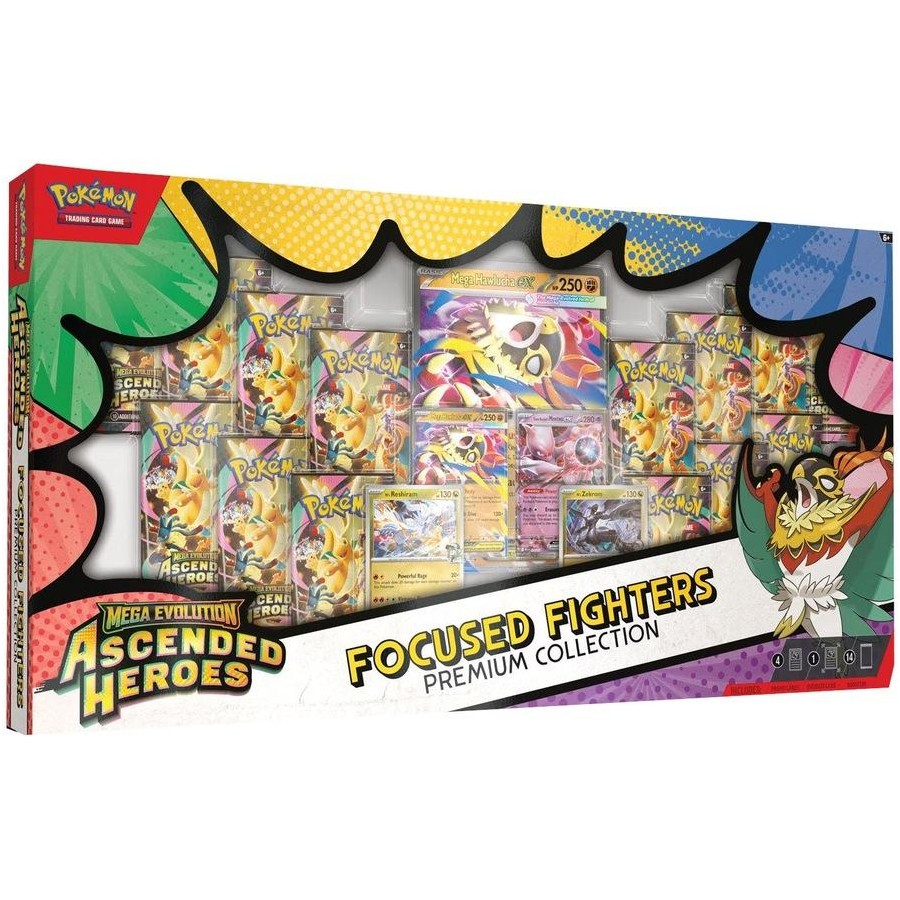 Pokémon TCG: Mega Evolution—Ascended Heroes Focused Fighters Premium Collection (ME2.5)