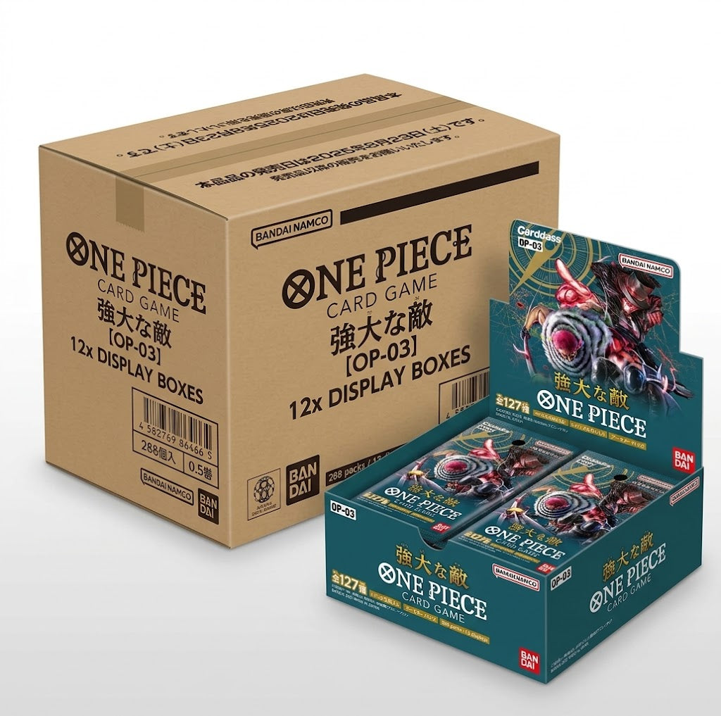 One Piece TCG -  Mighty Enemies (OP-03) Booster Box (Japanese) Case