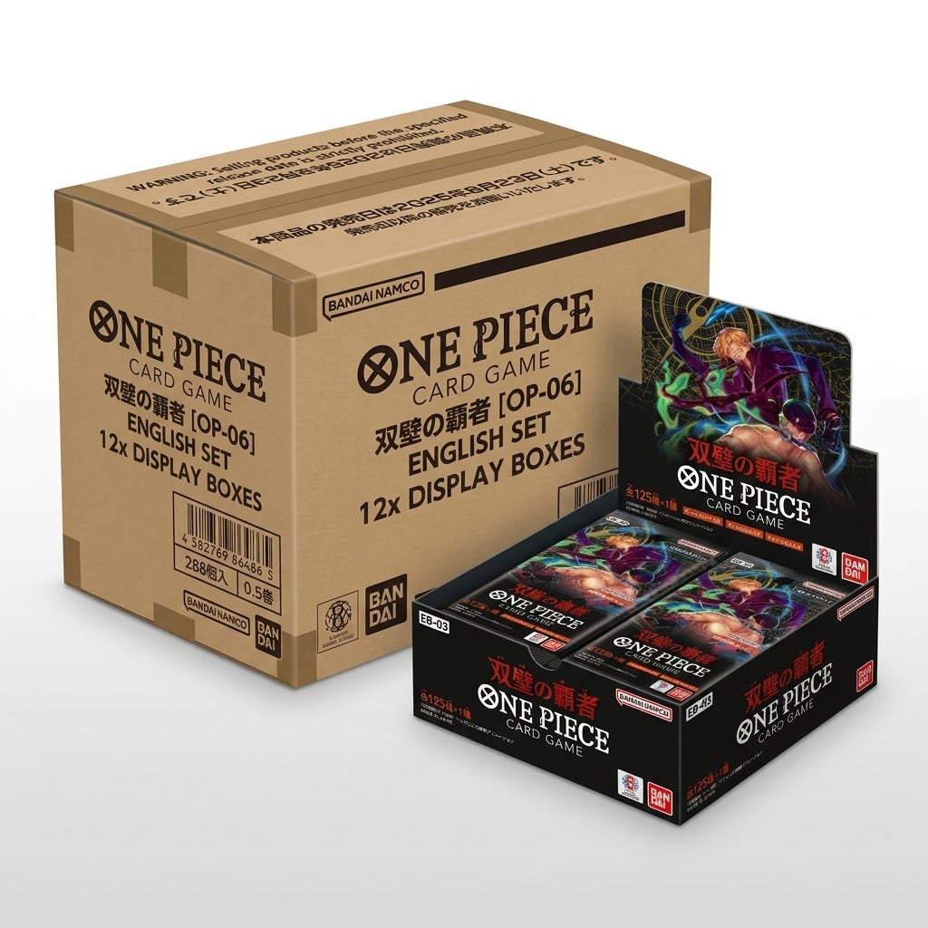 One Piece TCG -  Mighty Enemies (OP-06) Booster Box (Japanese) Case