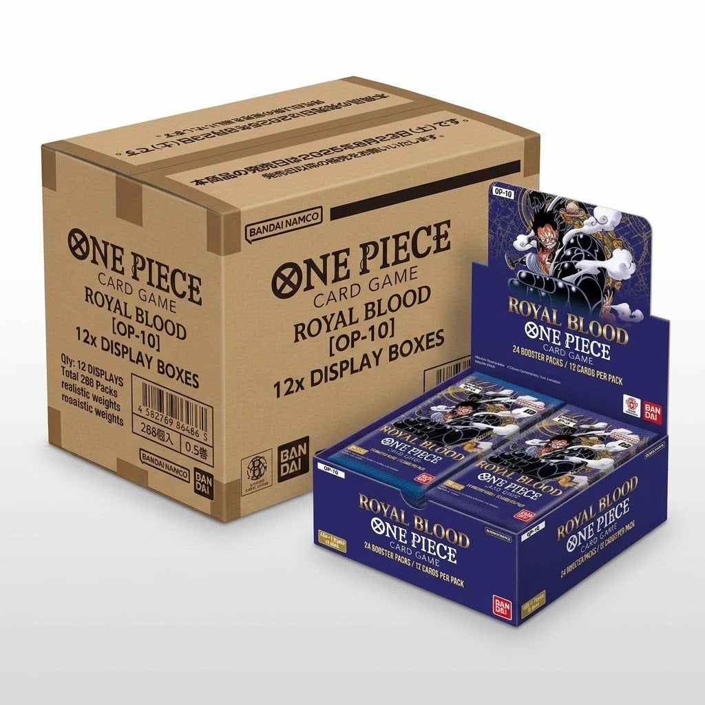 One Piece TCG -  Royal Blood (OP-10) Booster Box (English) Case