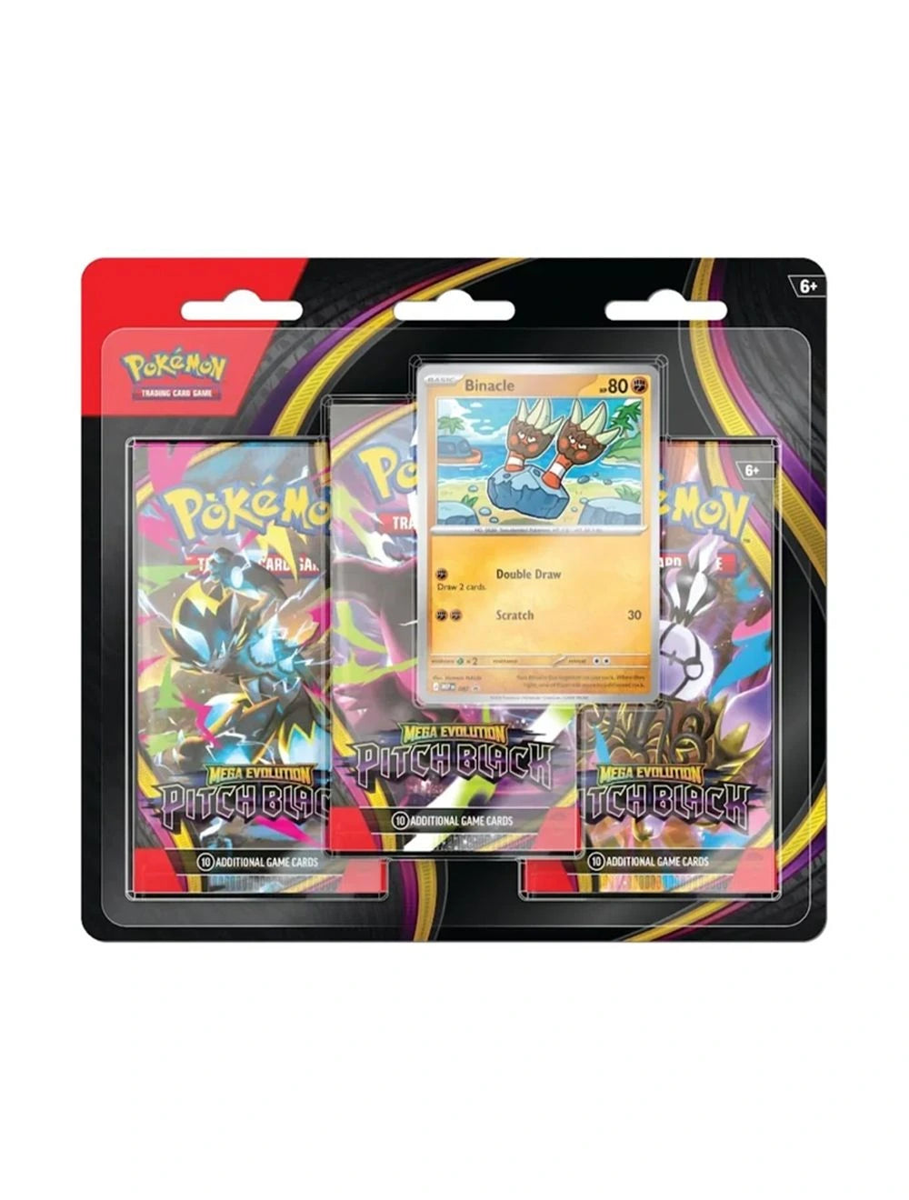 Pokemon TCG - Pitch Black (ME05) 3 Pack