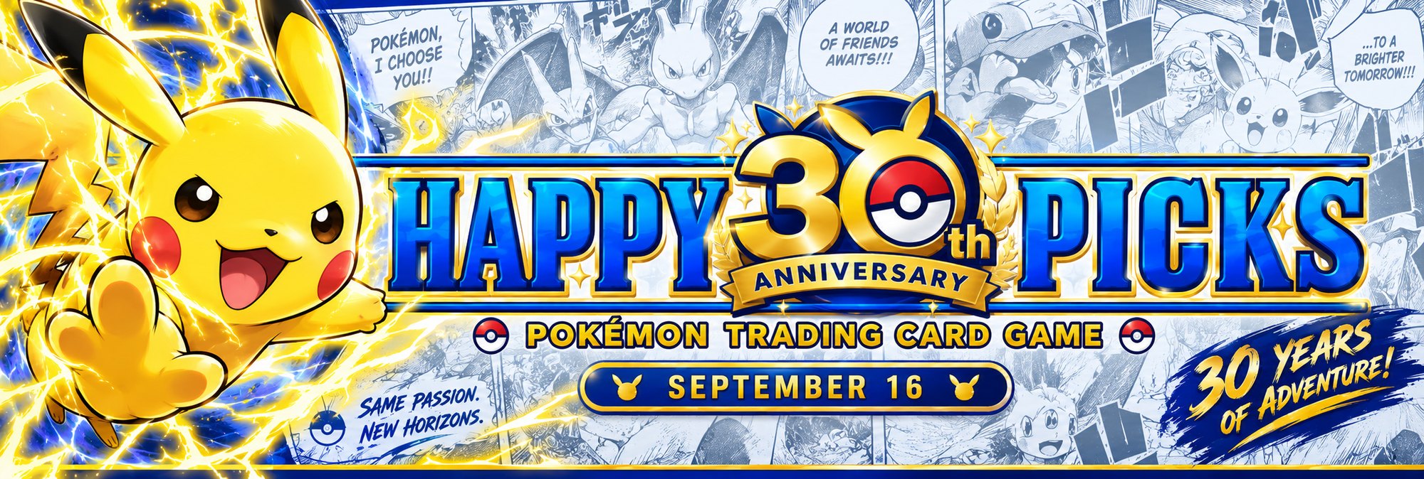 Happy Picks Pokémon TCG 30th Anniversary — shop Pokémon